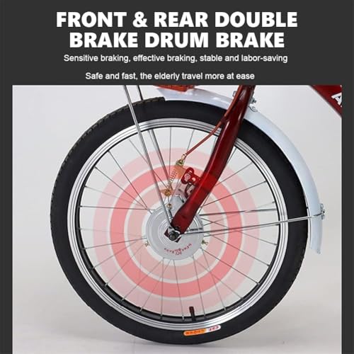 Triciclo para Adultos de 20 Pulgadas miniatura 6