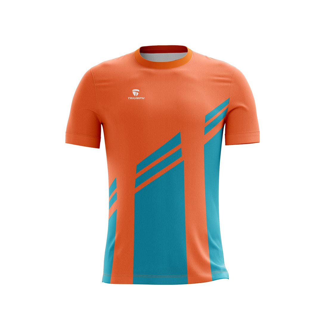 WARRIORTriumph Men's Cycling T-Shirt Riding Dri-Fit Sublimated Polyester Breathable Biking Gear Light Weight Jersey Cyclist Clothing