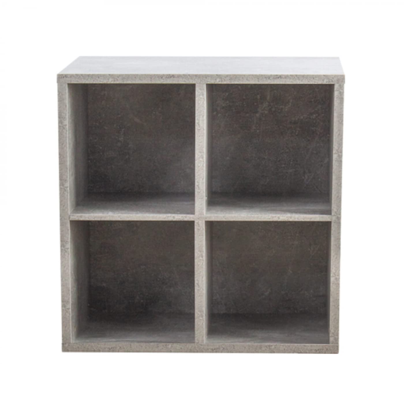 VDD Meuble lp vinyles - rangement disques vinyles lp - bibliothèque - béton gris