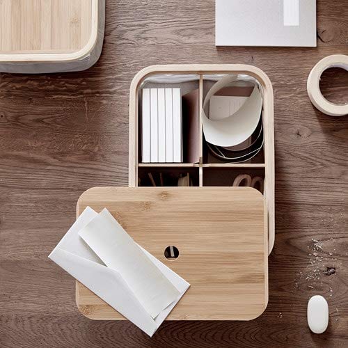 RABBLA IKEA Box with Compartments (25 x 35 x 10 cm) : Amazon.com