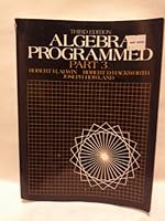 Algebra Programmed: Part 3 (Algebra Programmed) 0130219401 Book Cover