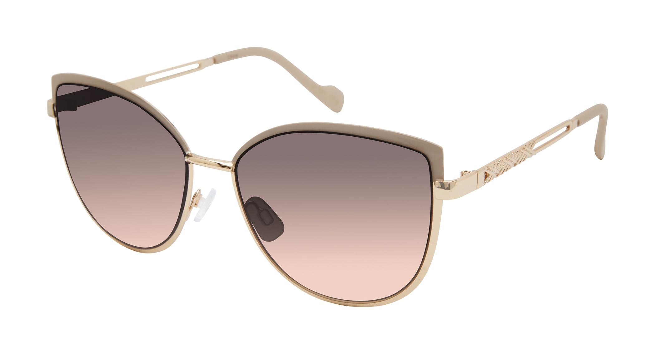 Jessica Simpson Damskie okulary przeciwsłoneczne z ochroną UV400 - efektowne okulary przeciwsłoneczne dla kobiet