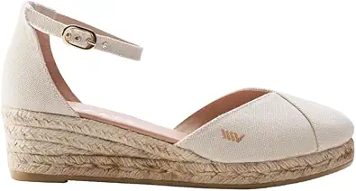 VISCATA Formiga Canvas Espadrille Sandal Wedges, Comfort and Style for Every Occasion, Size 5-12
