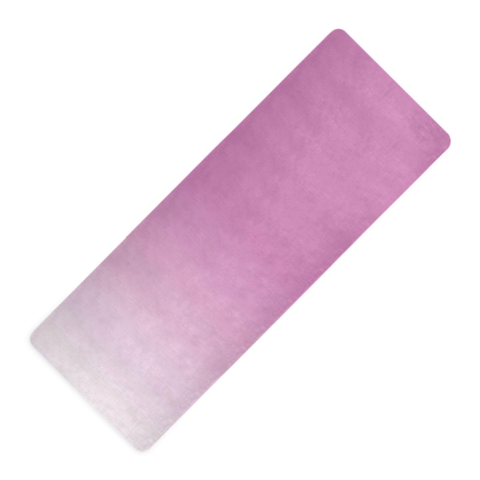 Set di tappetini da yoga stampati sfumati rosa spessore 1 mm per esercizio antiscivolo, con nastro di stoccaggio tappetino da yoga para ejercicio 180,3 x 66 cm