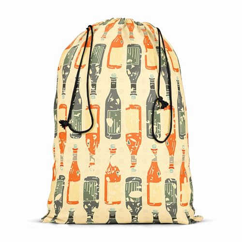 Image of ArtzFolio Wine | Reusable Sack Bag | Bag for Gym, Storage, Vegetable & Travel