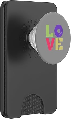 Love 90s - Tocadiscos de música retro PopSockets PopWallet para MagSafe