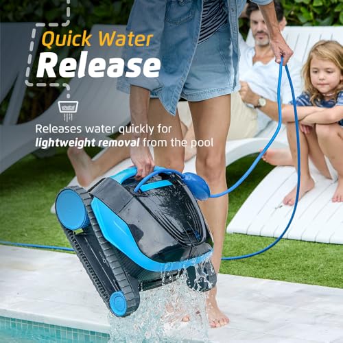 Image of Dolphin (2026 Model) Nautilus AG Automatic Robotic Pool Vacuum Cleaner, Active Scrubber Brush, Top Load Filters Access, Ideal for Above-Ground Pools up to 33 FT in Length