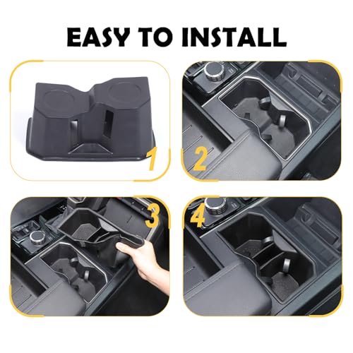 Inserto para portavasos consola Toyota Tundra/Sequoia 2022-2023 miniatura 5
