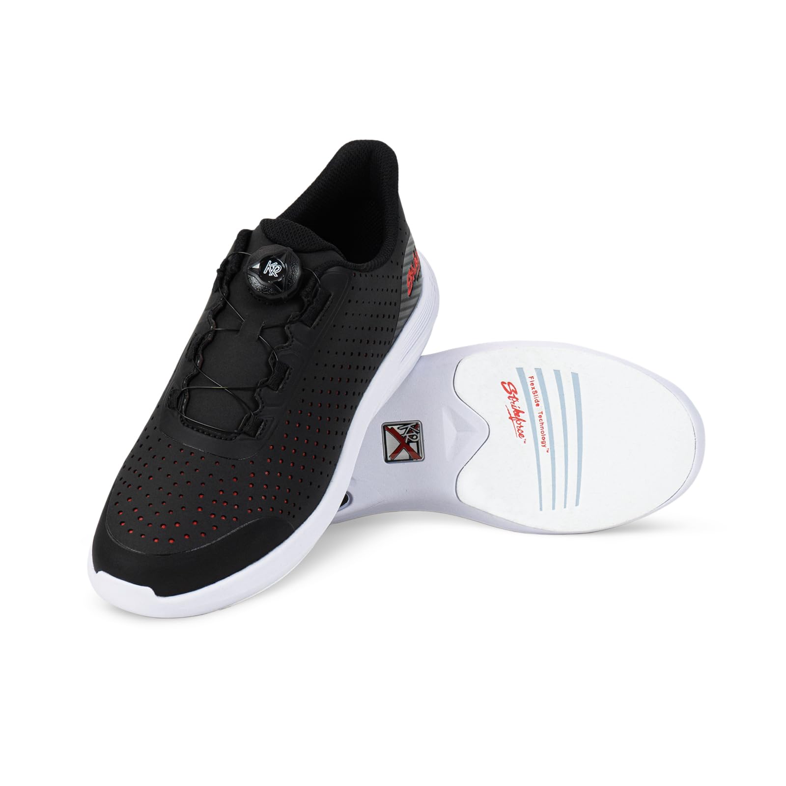 KR Herren Kr Strikeforce Mens O.p.p Bowling Shoes BlackKR Strikeforce Herren O.P.P Bowlingschuhe schwarz