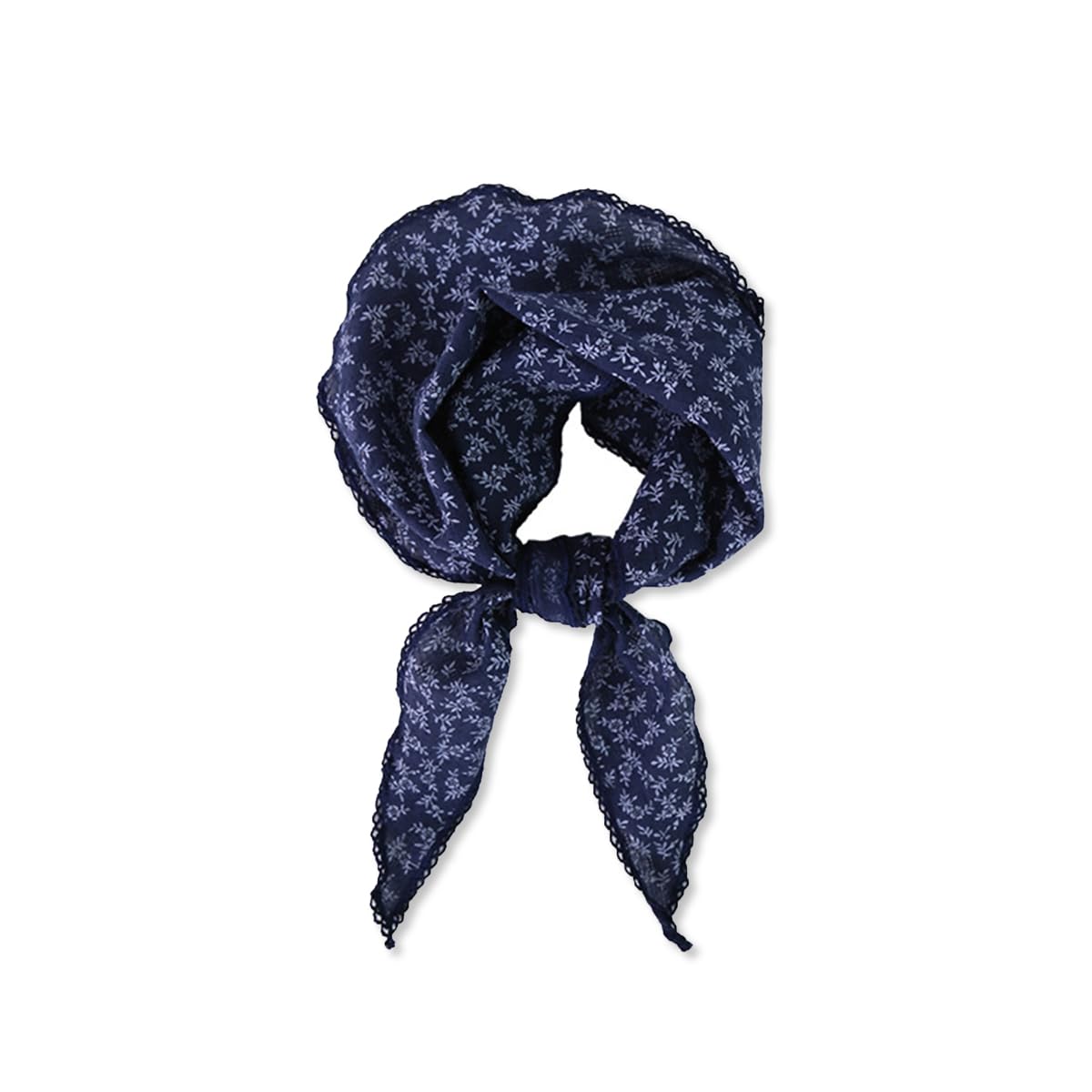 LumiSyne American Vintage Paisley Floral Pattern Neckerchief Cotton Bandana Scarf Narrow Long Diamond Scarf Breathable Lightweight Small Neck Tie Headband Headdress Hair Scarf Handle Wrap Ribbon Scarf