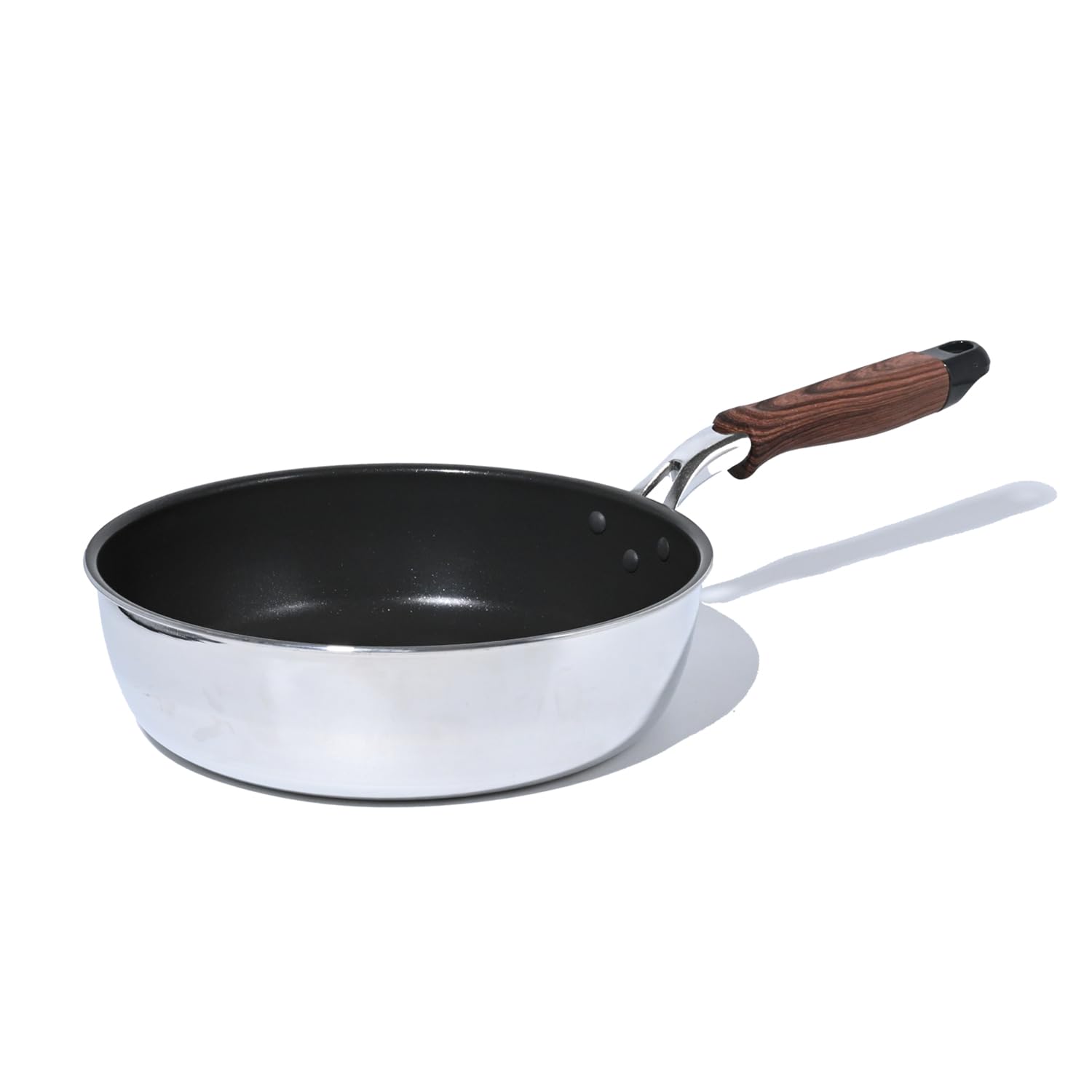 Amazon | every U. チタンコートフライパン 24cm/炒め鍋 ふっ素樹脂