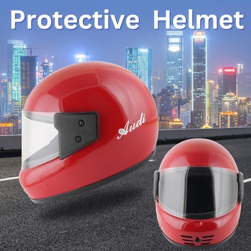 Image of Sage Square Audi Full Face Clear Visor Helmet | ISI Certified | High Standard Safety | Extra Comfort & Stylish