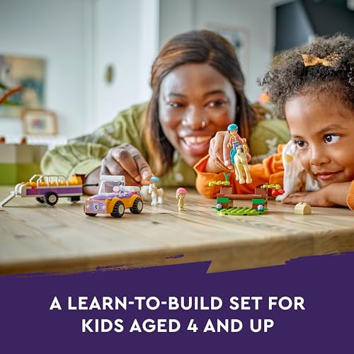 LEGO Friends Horse and Pony Trailer Building Toy for Kids 42634