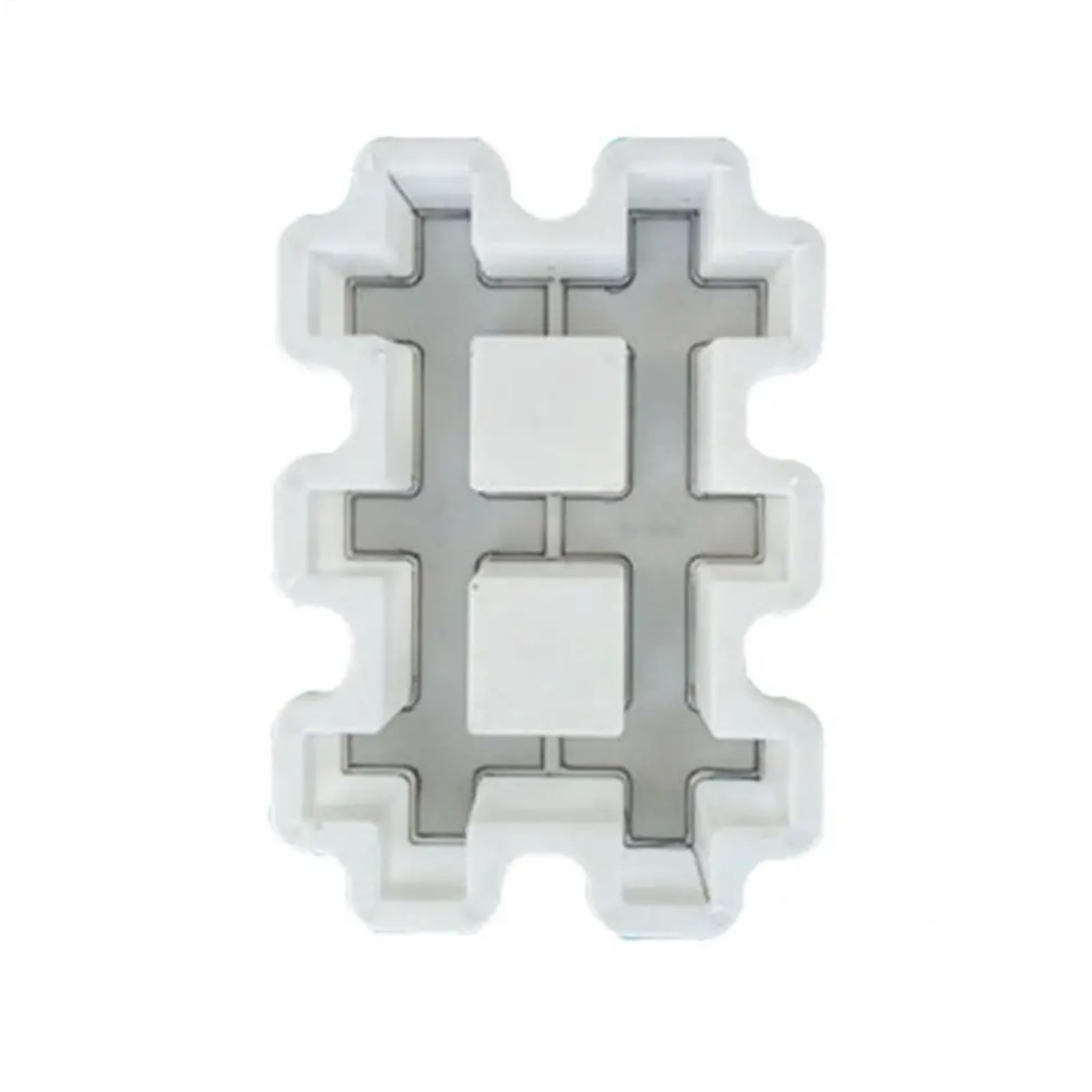 Moule pour Pavés Moule à Briques for Parking, Pavage Manuel, Ciment, Brique, Pierre, Route, béton, moules, Chemin, réutilisable, Bricolage, Pavage Manuel pour Décoration Jardin
