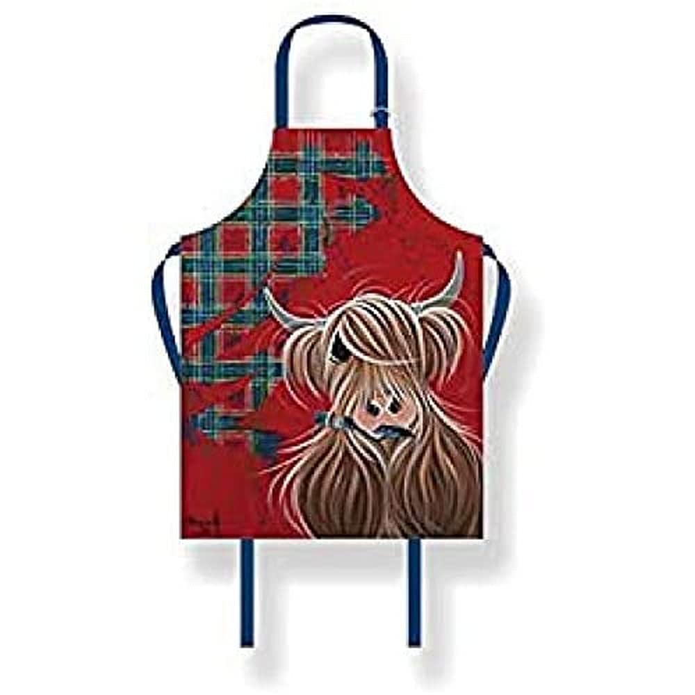 Scott Inness McMoos Tartan Paint Cotton Apron