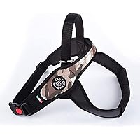 Tre Ponti Pett. Cani di Grossa Taglia con Dorsale Bordo Cannete Mimetico Deserto Mis M