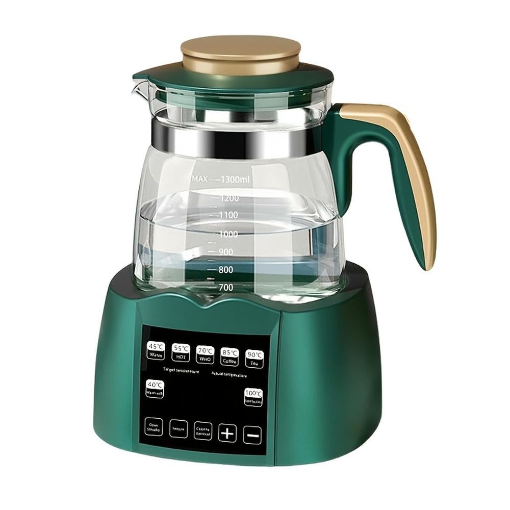 ZBDZSW Bollitore Elettrico Versatile da 50,72 Once con Controllo della Temperatura e spegnimento Automatico - Multiuso per Latte, tè, caffè e Altro