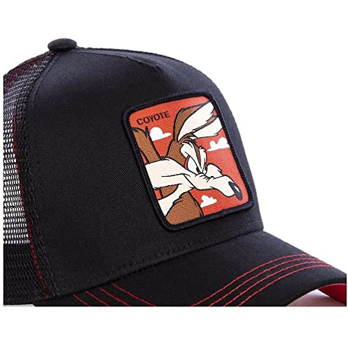 Gorra Trucker Unisex Ajustable Talla Única Negro Coyote miniatura 3