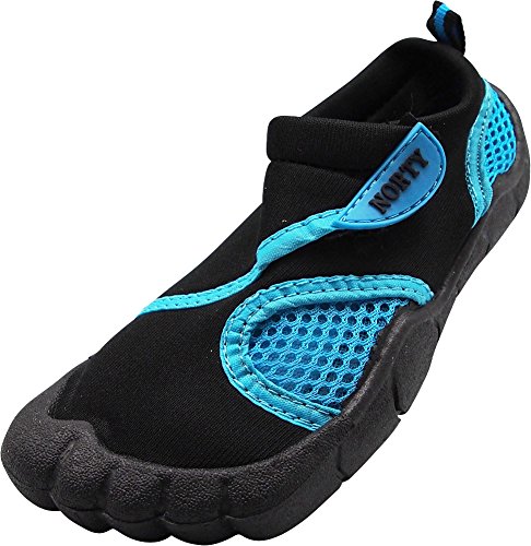 Image of NORTY Water Shoes for Boys and Girls - Swim Socks for Beach, Boat, and Pool - Skeletoe Barefoot Design - Cruise Ship Essentials for Kids - Hiking and Camping Footwear