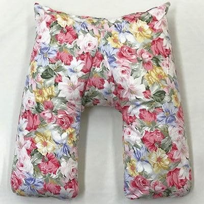 肩らくらく 肩楽まくら 専用花柄ピンク枕カバー付 [2336]