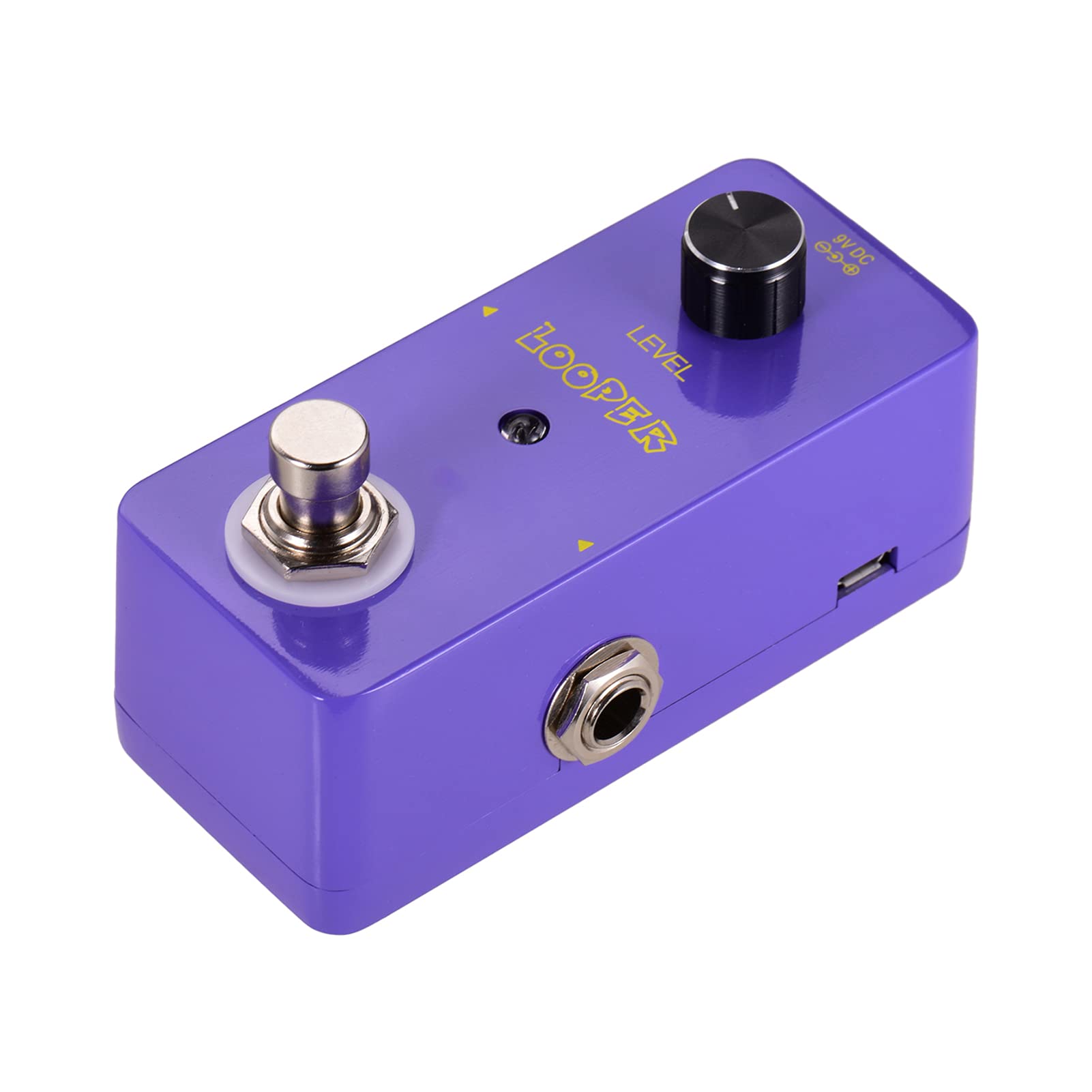 Looper Effect Pedal Guitar Loopers Bass Loop Pedal Ulli ted Overdubs 5 nutes Loo g Time with USB Interface Purple (Purple) -Layfoo