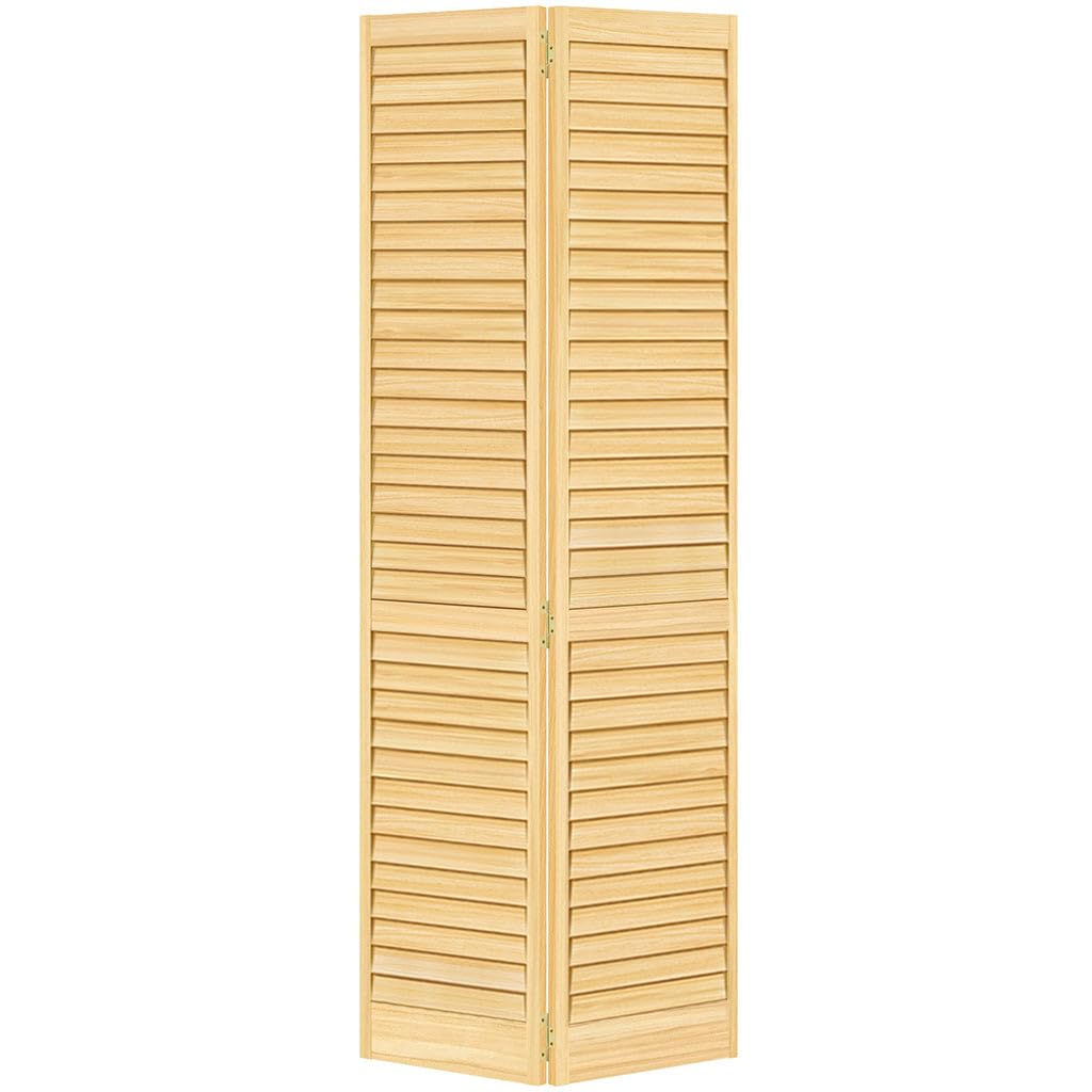 Kimberly Bay Closet Door, Bi-fold, Louver Louver Plantation (32x80)