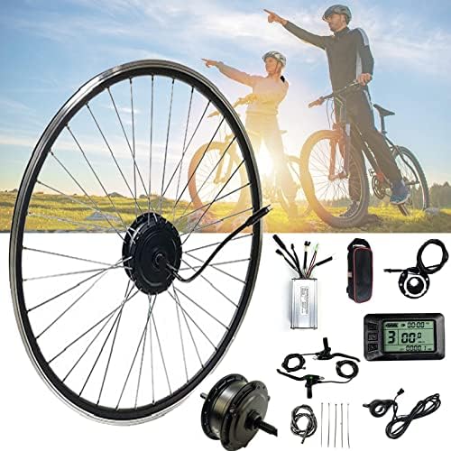 Electric Bike Conversion Kit with LCD7 Liquid Crystal Instrument Front Rear Wheel 36V 350W Hub Motor Mountain Ebike Electric Bicycle Part,RearDrive-29inch Electric Bike Conversion Kit with LCD7 Liquid Crystal Instrument Front Rear Wheel 36V 350W Hub Motor Mountain Ebike Electric Bicycle Part,RearDrive-29inch