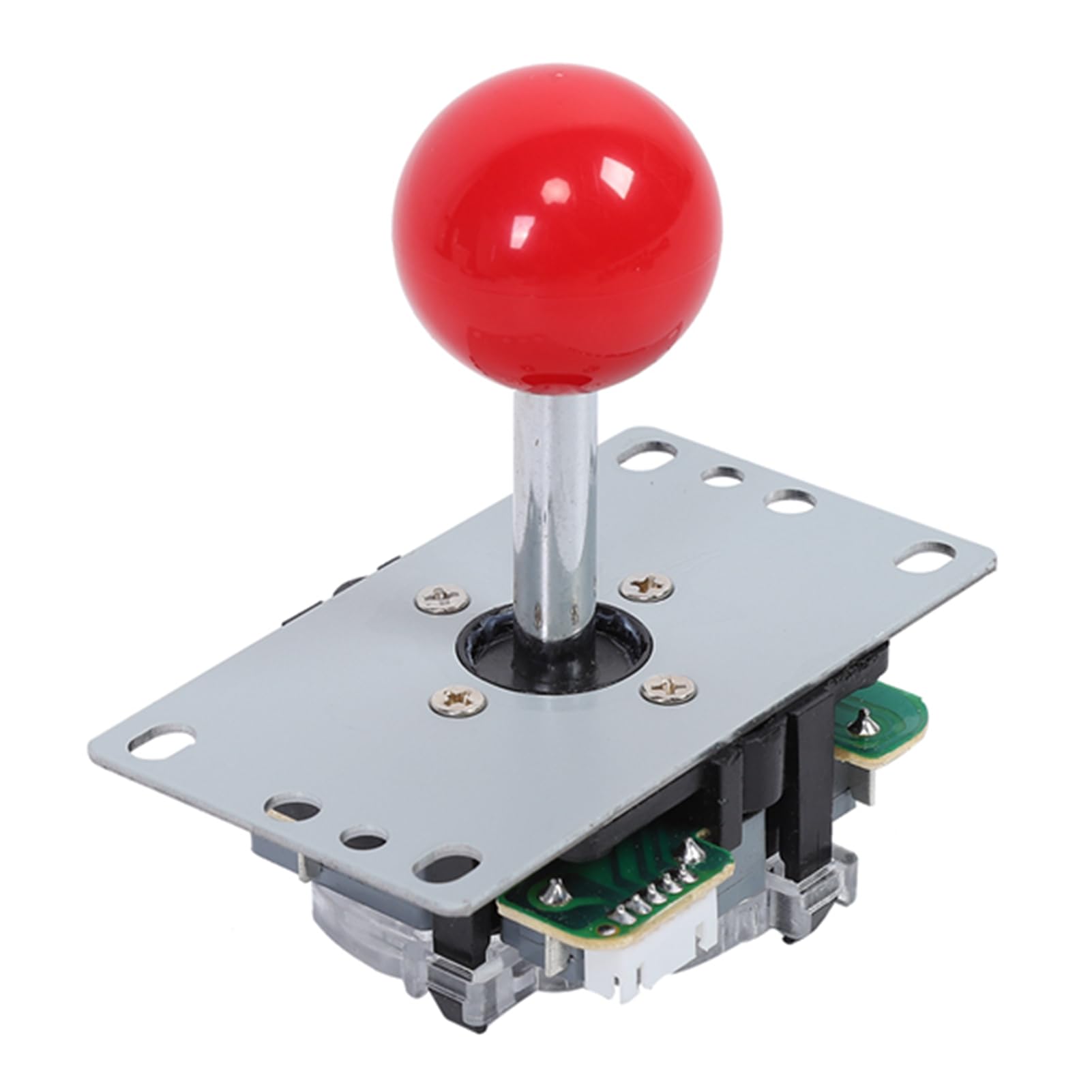 Keenso Set Joystick per Giochi Fai-da-te Pannello di Controllo USB di Alta qualità per /PC con Luce, Installazione Semplice per Appassionati di Giochi, Materiale Plastico