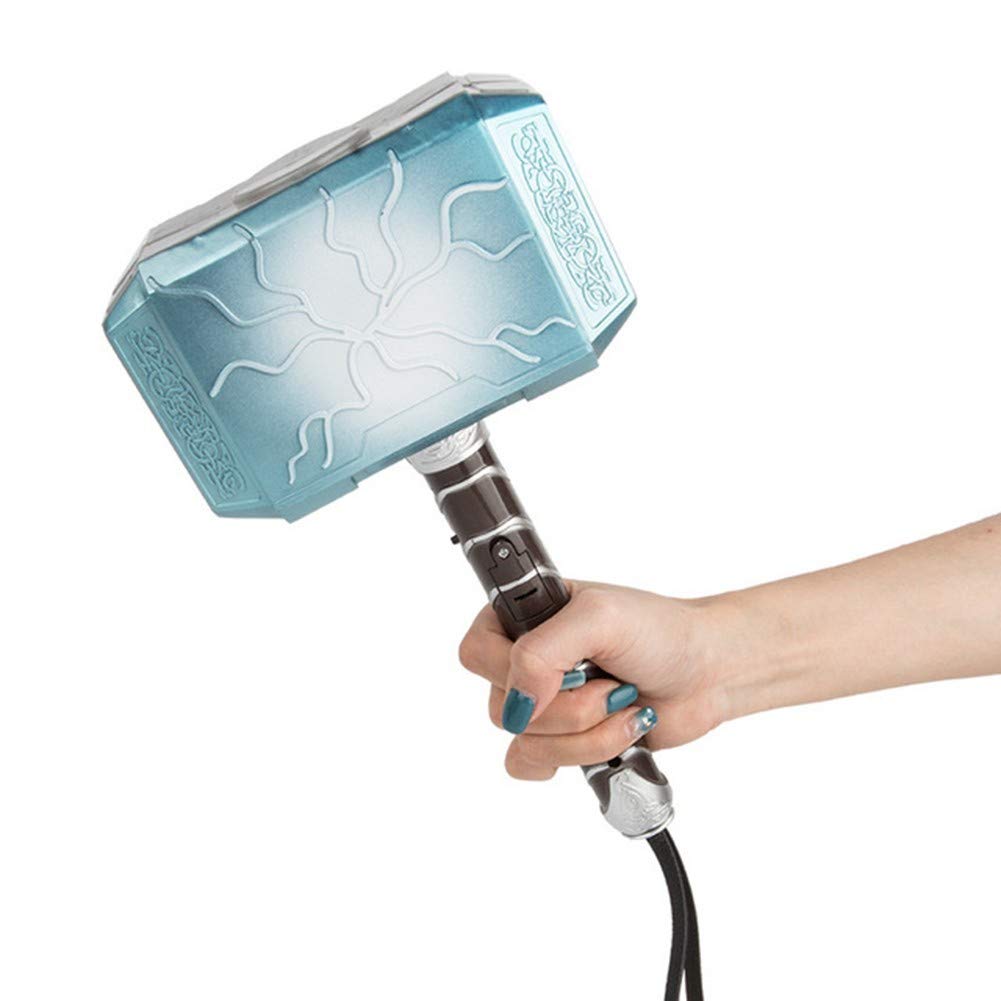 Buy BCCDP Thor's Hammer PU Foam Cosplay Prop Fancy Dress Weapon Thunder