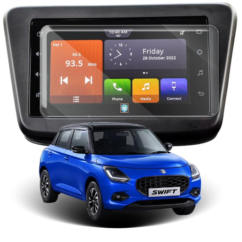 Image of Maruti Suzuki Swift (7 Inch) Touchscreen Protector Guard - (Not a Tempered Glass)