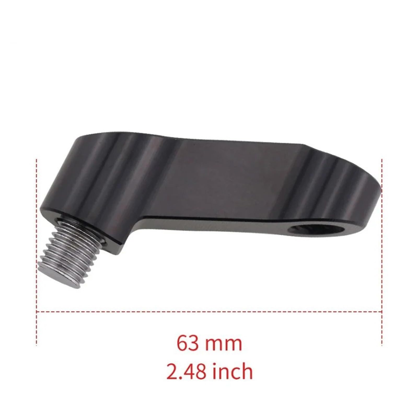 Adatto for R1250GS R 1250 GS ADV R1200GS/ADV F850GS/ADV F750GS/ADV F800GS/ADV Estensione for specchietti, distanziali, adattatore di estensione(Black)