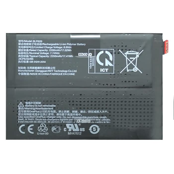 Image of Original Battery for Oneplus 9 LE2100 LE2111 LE2113 LE2115 LE2117 (BLP829) with 6 Months Warranty-4500 mAh