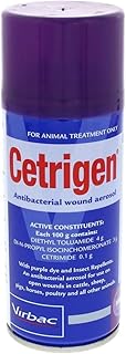 Virbac Cetrigen Antibacterial Wound Aerosol,