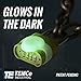 TEMCo Industrial Padlock Light - 3 Pack Glow in the Dark Padlocks with Light