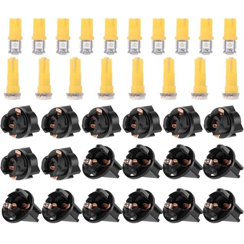 LBRST 8 x T5 74 73 2721 Twist Lock Socket 8 x T5 1-5050-SMD Yellow 74 73 2721 Instrument Lights 10 x T10 5-5050-SMD Yellow Instrument Lights 10 x T10 168 Twist Lock Socket