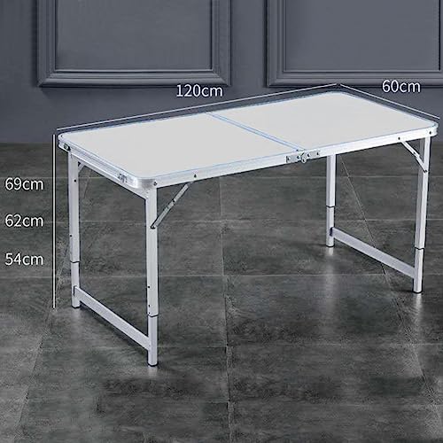 BAKAJI Set Tavolo Pieghevole con 4 sgabelli da