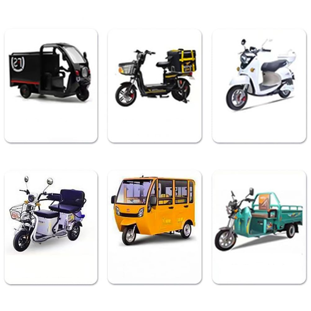 Motorradbatterie 48V 60V 72V LiFePO4 Batterie 12Ah 20Ah 30Ah 40Ah 50Ah 60Ah für 50-4400W Motor mit Ladegerät