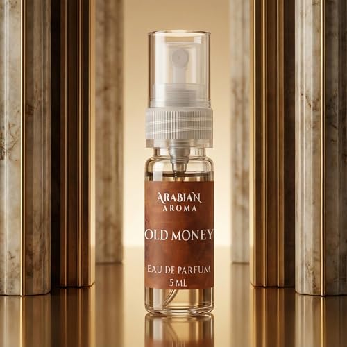 Image of Arabian Aroma Imperial Perfume Trial Pack For Men Pack of 5 x 5ml | Long Lasting, Old Money, Purple Oud, Rider, Emperor & Old Money Elixir