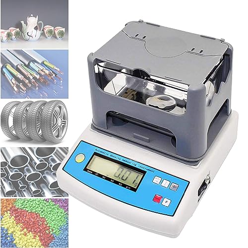 RESKIU Digital Solid Density Meter, Electronic Solid Powder Density Meter Particle Densitometer|LCD Display|Analysis 0.001g/cm3|Gravity Meter Balance Densimeter for Industrial Lab Equipment-MH-300A