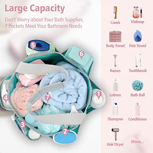 F-Color Mesh Shower Caddy Portable thumb #1