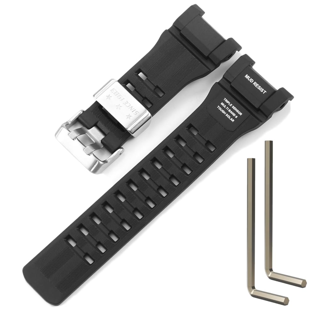 Harzarmband kompatibel mit Casio GWG-B1000-1A4JF Master of G