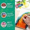 Norberg & Linden 144-Piece Art Set in Wooden Box with Drawer - Art Set for Adults, Teens, Kids - Premium Art Supplies - Includes Watercolors, Oil Pastels, Crayons, & More #3