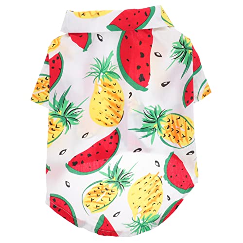 Abaodam ペット用の服 犬の衣装 小さい 冷却 犬の服 ペットの服 中型犬用ドッグシャツ いいね 犬のサマーシャツ 夏 犬トレーナー 子犬 通気性 止まる 太陽 ダックスフンド コットン