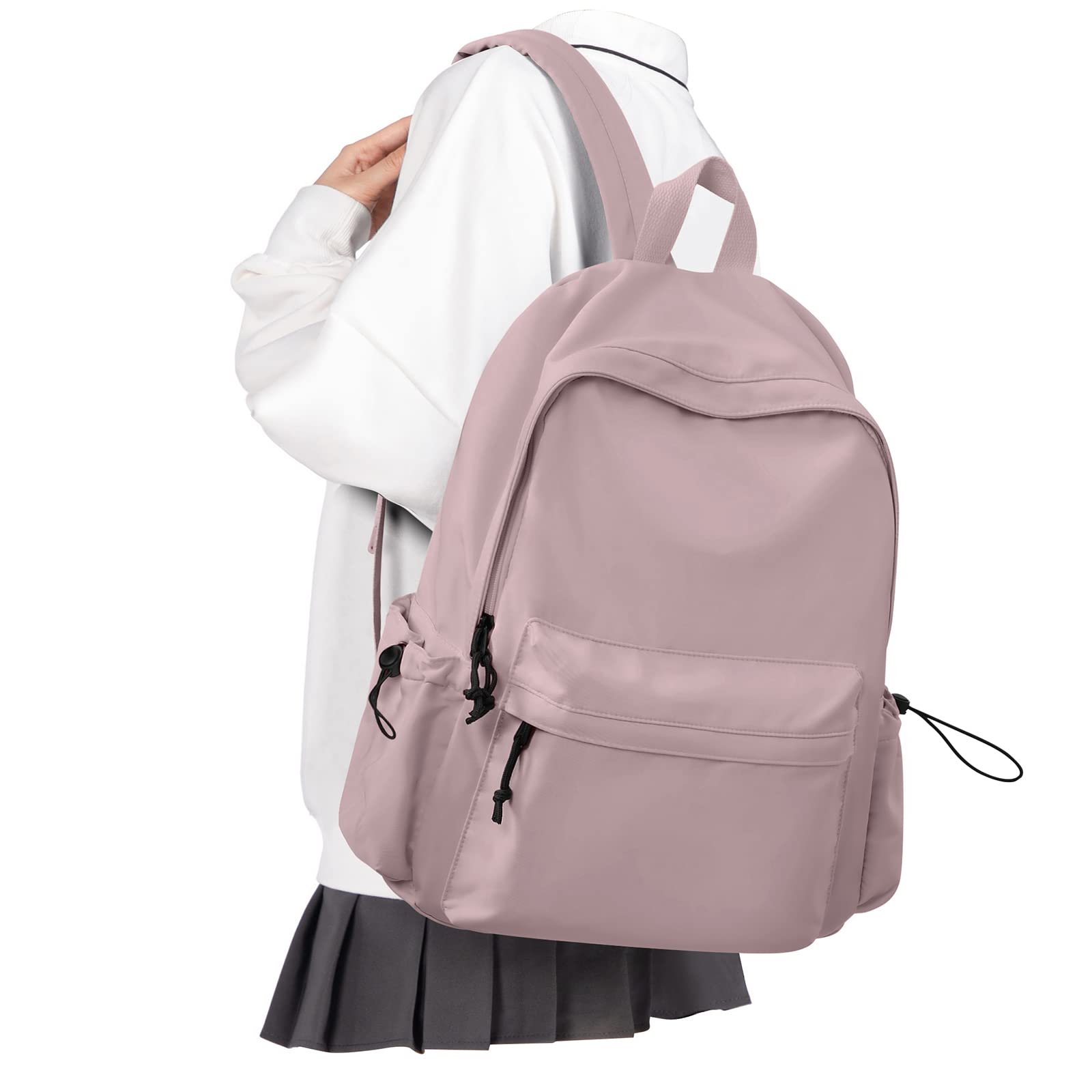 VECAVE Lightweight Casual Laptop Backpack Purse for Women,Travel Backpack with laptop compartment