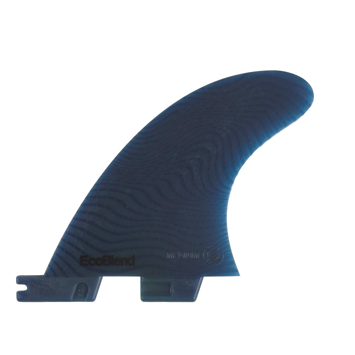 FCS Performer Eco Neo Glass Surfboard Fins (Medium, Quad Rears (2 Fins)), Blue