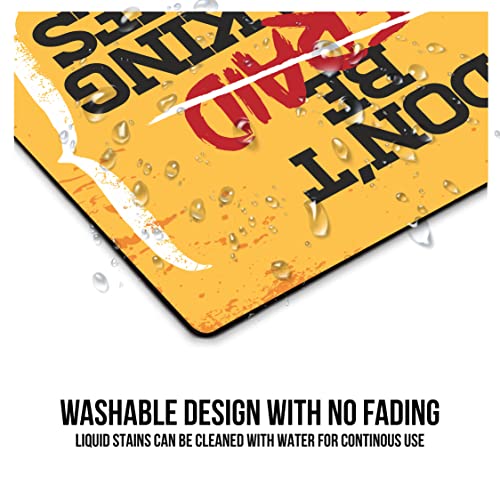 Image of PAPER PLANE DESIGN Mouse Pad Designer Anti Skid Mouse Pads for Desktop and Laptop Computers. D514