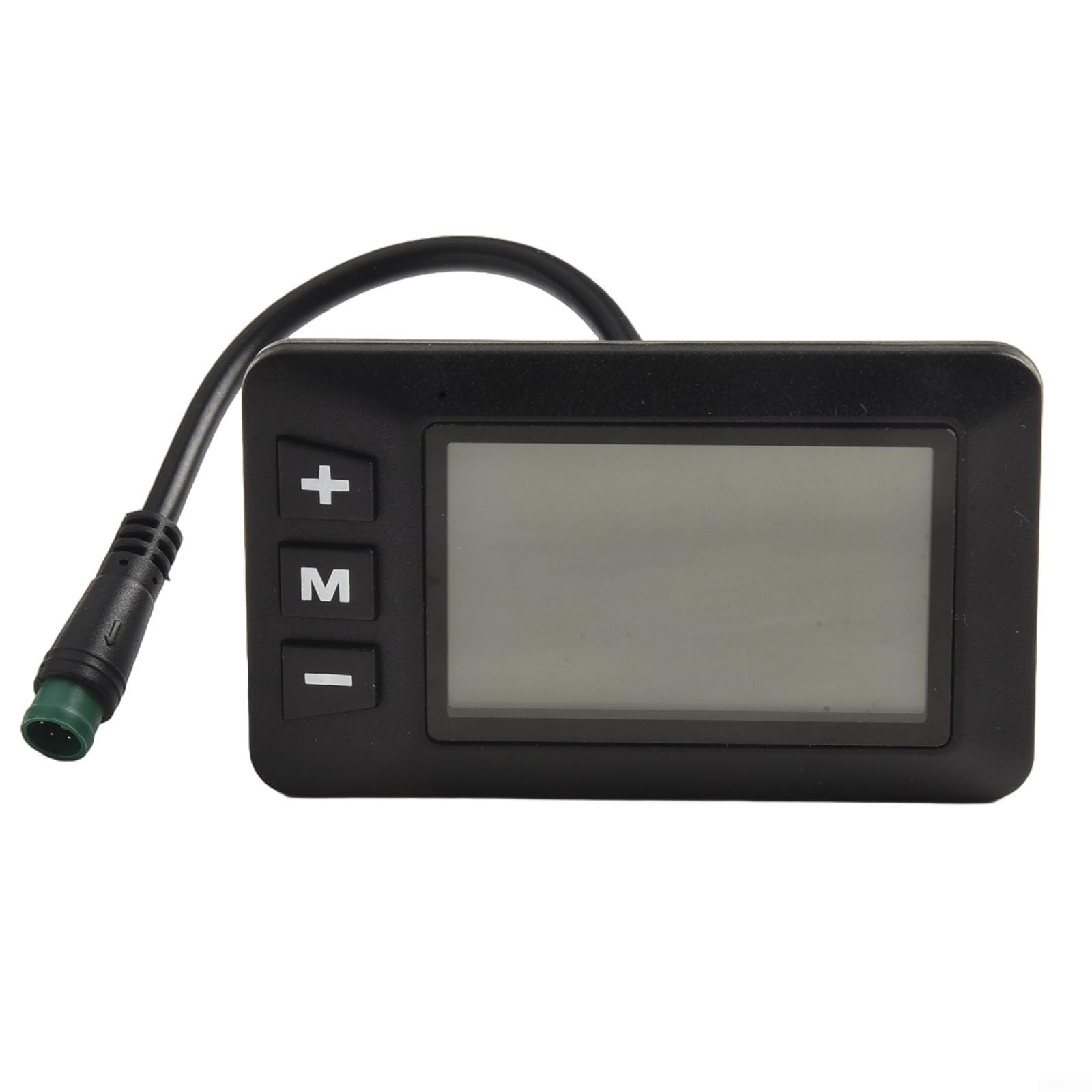 E-Bike LCD Display 24V 36V 48V Compatible With No.2 Controller 5 Pins Waterproof Interface Cable For Electric Bicycle,ABS Body Temperature Resistance(Colour screen)