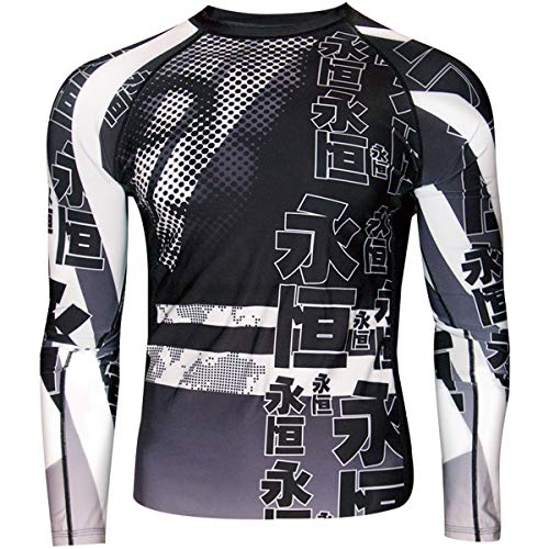 Dokebi Eternal Long Sleeve BJJ Rashguard - Medium - White