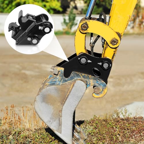 Mini Excavator Quick Coupler-Universal Quick Change Mini Excavators Attachment Connector Compatible with Typhon & Other Small Diggers. by ZBFACAI - Used condition - Image 2