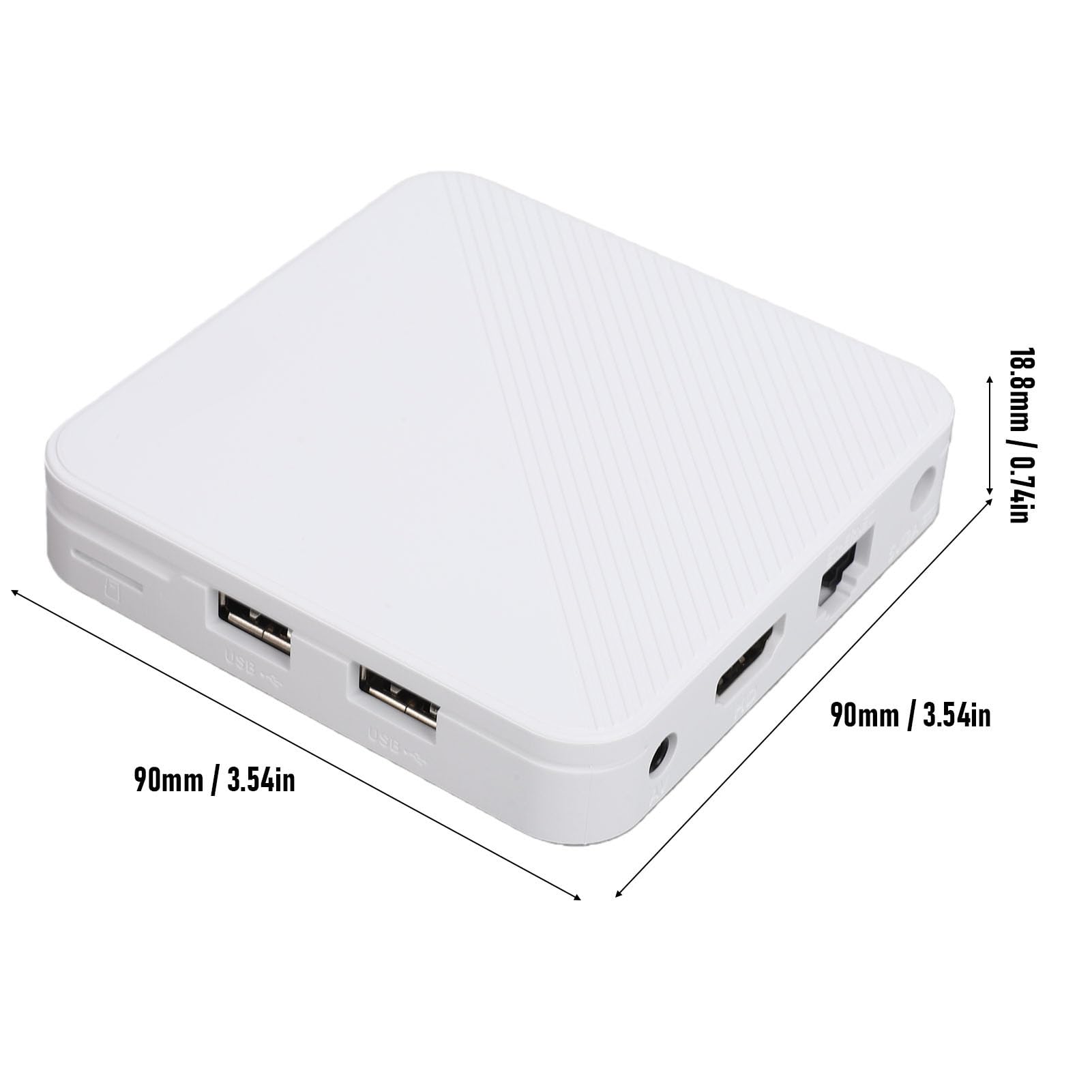 LICAEVEY Urządzenie do Transmisji Strumieniowej TV Box 4K Ultra HD, 16 GB z Pilotem WiFi 6 Bluetooth 5.0, Obsługa Systemu Android 14.0 do Rozrywki Domowej